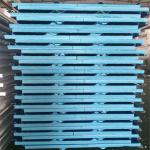50mm painted steel corrugated XPS pu sandwich panels for steel structure roof
