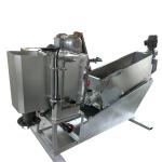 Sewage Treatment Screw Press Sludge Dewatering Machine Carban Steel