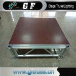 Outdoor Stage Design Movable Truss Stage Aluminum Leg Stage Platform