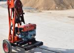 Portable 50 Meters Hydraulic Core Drilling Machine For Soil Investigation