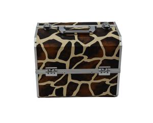 China 3 in 1 Aluminum Cosmetic Cases, Aluminum PU Cosmetic Carrying Case factory