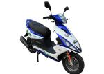 Alloy Wheel Gas Motor Scooter , Iron Muffler Cool Gas Scooters Lightweight