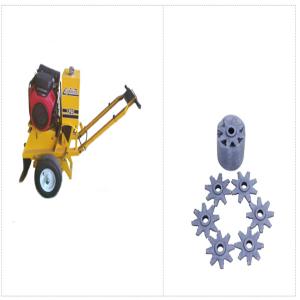 China 50mm 25 Hp Petrol Concrete Asphalt Road Grooving Machine With Diamond Blade factory