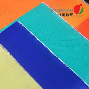 China 50mm 80g Silicone Coated Fiberglass Fabric With Anti Ripper Insulation factory