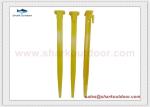 Hot sale tent accessory 21.5cm plastic tent peg stakes