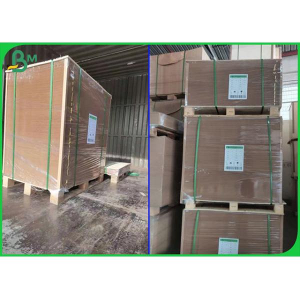 80gr Uncoated And Recycled Food Wrapping Kraft Paper Roll In Brown Color 