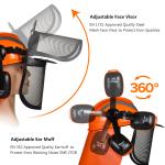 CE EN397 Working At Height Helmet OEM Workplace Safety Equipments