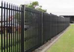 Antique Steel Wall Mounted Garden Fence High Tensile Security Square Tube Iron