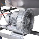 SUS304 Stainless Steel Bubble Vegetable Washing Machine For Carrots Potatoes