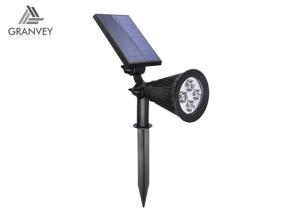 China Outdoor Pathway Solar LED Garden Lights , Waterproof 2W Solar Panel Garden Lights factory