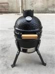 12" CERAMIC BBQ GRILL KAMADO/ Black, Red, Green/ Stainless Cart or Iron Cart