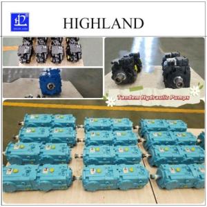 China Swash Plate Design Tandem Hydraulic Pumps For Versatile Applications factory