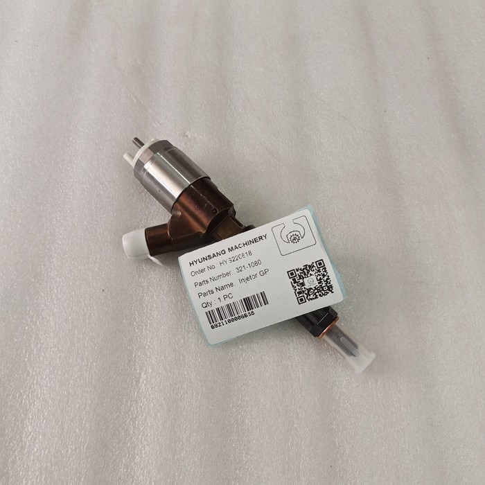 Hyunsang Excavator Parts Fuel Injector GP 321-1080 3211080 For C6.6 Engine
