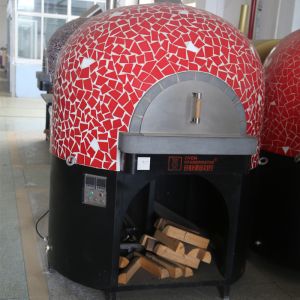 China Round Industrial Restaurant Wood Fire Pizza Oven 1200mm / 1400mm / 1600mm on sale