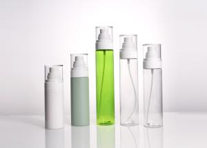 China Eco-Friendly Refillable PET Bottle with Super Fine Mist Spray and Dust-Free Overcap - For Toner, Essence, Serum factory