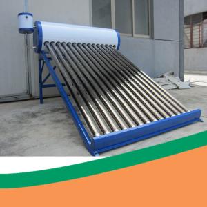 China Non-welding rooftop compact solar water heater low pressure solar water heater factory