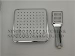 ABS material shower head hand shower square top shower spray shower set single