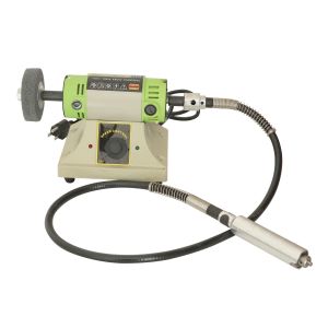 TOKTOS 7200rpm Table Top Grinder Polisher 480W Bench Lathe Polisher