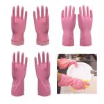 Water Proof M 30g Dip Flocklined Housheold Cleaning Gloves