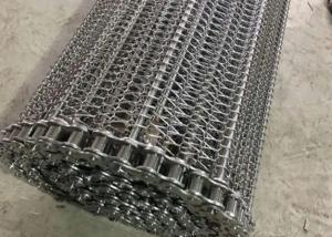 China 304 Stainless Steel Spiral Conveyor Belt Water Wash Vegetables Durable factory