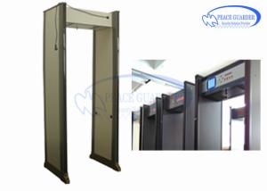 China Audible Alarming Door Frame Metal Detector 45 Zones With Directional Counter factory