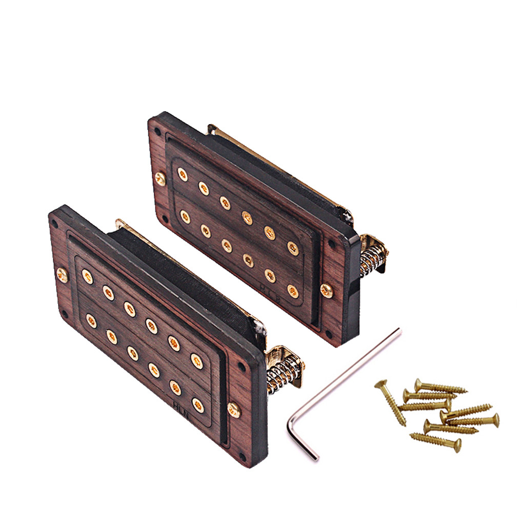Rosewood Dual Coil Pickup Humbucker 6-String N8.8K/B12.1K Output for ST SG Guitar