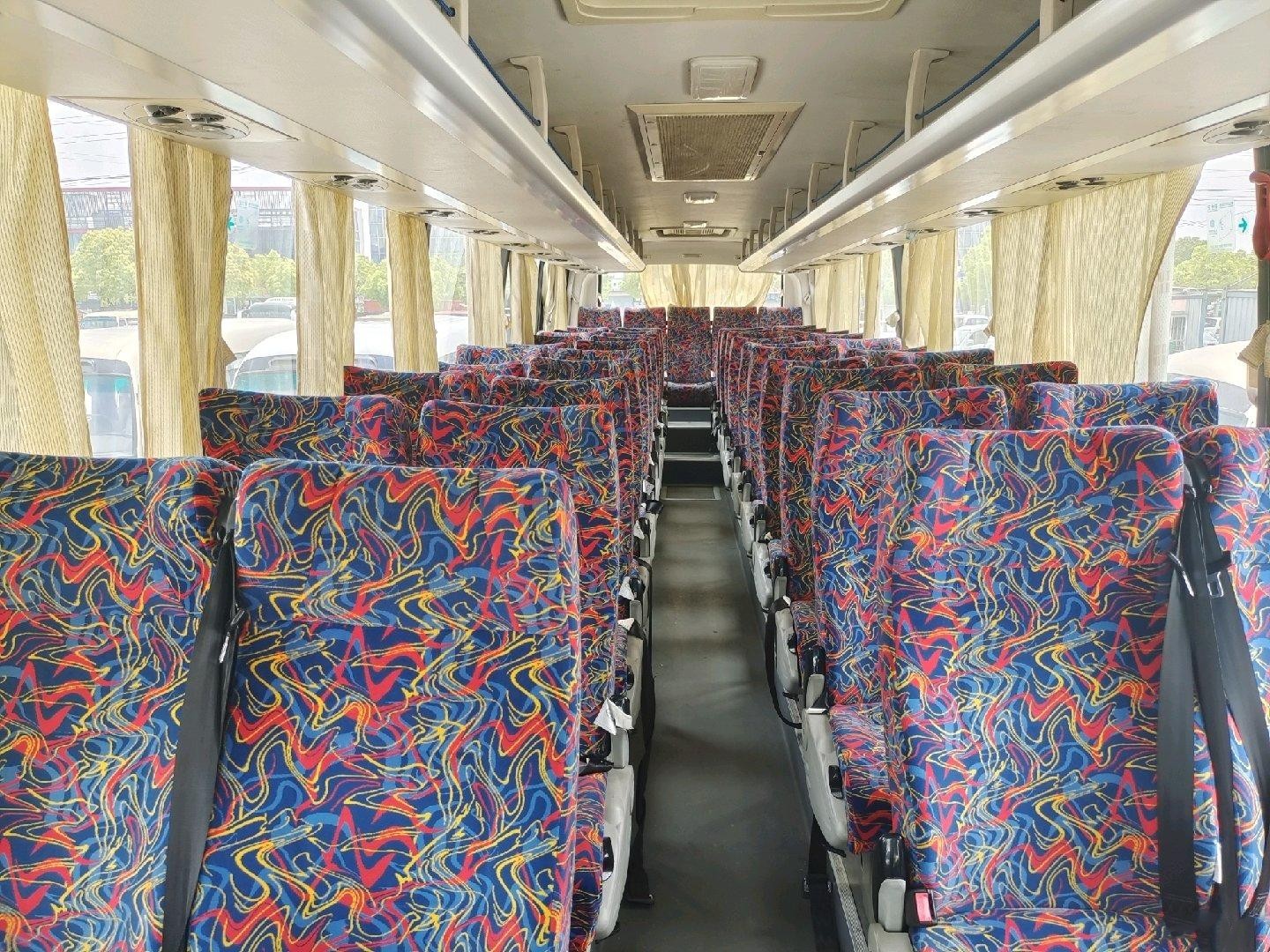 Used Coach Bus Higer 47 Seats Tour Coach Bus Left Hand Drive Diesel Buses