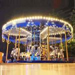 Fairground Carousel Horses Bull Cow Shape Indoor Outdoor Design