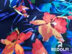 205GSM Recycled Swimwear Fabric Customized Ink Jet Digital Printing Lifelike