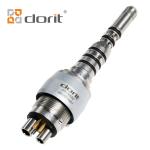 Triple Spraying Outlets Fiber Optic Handpieces 6 HOLE Led Multiflex Quick