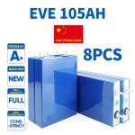 8pcs 3.2V 105AH LiFePo4 Battery The Perfect Solution for Ukraine's Energy Needs