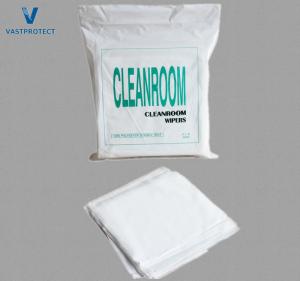 China Antistatic Agents 9*9 inch Lint-Free Polyester Cleanroom Wipers for Electronic Industry factory