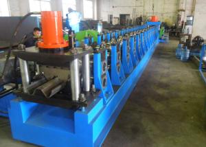 China W Type Guard Rail Roll Forming Machine 2.0 - 4.0mm Hydraulic Punching factory