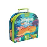 Stylish Elegant Design Cardboard Suitcase Gift Box For Jigsaw Puzzle Game