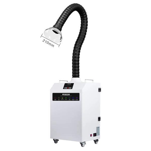 KNOKOO FES220 Mobile Weld Fume Extractor Unit 220W Welding Fume Extraction