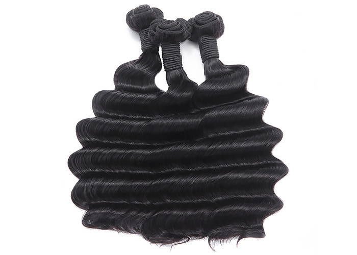 Soft And Silky Double Drawn Human Hair Single Donor 130% Density