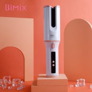 China 6 Temperature 5200mAh Automatic Rotating Curling Iron factory