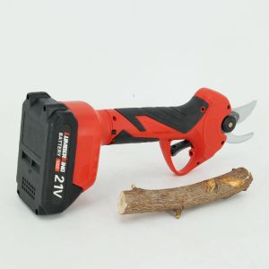 China 20V 25mm Cordless Tree Pruner Professional Electric Pruning Shears Lithium Battery Powered Garden Tools on sale