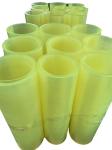 2mm-50mm Thick PU Sheets For Industrial , Yellow Color Urethane Sheeting