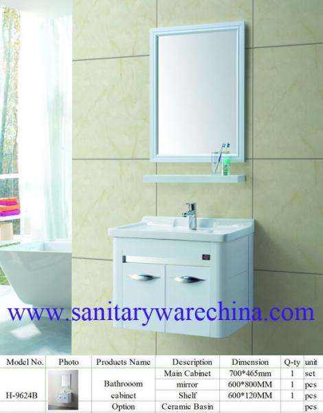 Modern Alunimun Bathroom Vanity/ aluminum alloy bathroom cabinet/Mirror Cabinet