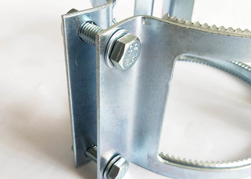 Type A SML Grip Collar Coupling Heavy Duty Steel Pipe Clamps For Pipe Fittings