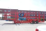 Car Truck Trailer Vehicle Carrier Semi Trailers Hydraulic Floor SUV Carrier
