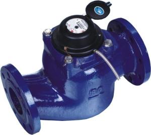 China Flange Type AMR Remote Prepaid Water Meters / Blue Smart Electric Water Meter factory