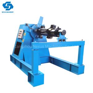 China 3-15 Tons Full Automatic Hydraulic Expansion Motorized Uncoiler / Decoiler Machine with Coil Car factory
