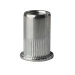 Flat Head Rivets Nut With Vertical Grain ML08AL Zinc Plated Cold Heading Steel
