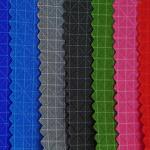 Diamond Lattice Nylon Waterproof Oxford Cloth Plain Matrix For Woven Durable Bag