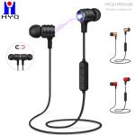 Neckband Wireless Stereo Earphone With Magnetic Bluetooth Headset Sports In -