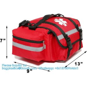 First Aid Bag Empty Trauma Medical Bag Emergency First Responder Bag Organizer