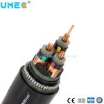 33kv Medium Voltage Steel Wire Steel Tape Armoured Electrical Cable 3 Phase