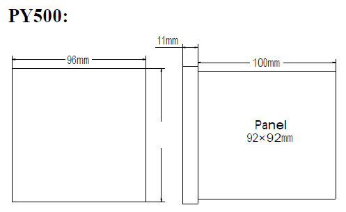 PY500H Intelligent Sensor Meter Pressure Meter Sensor Indicator